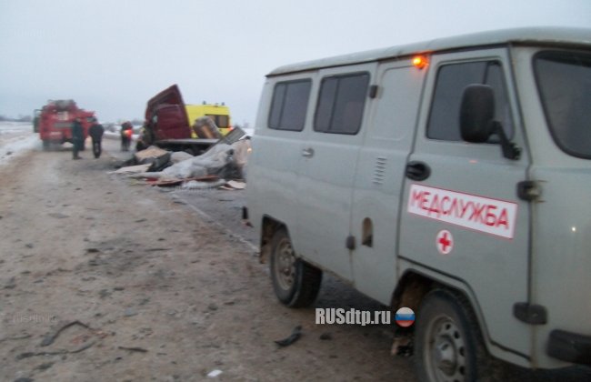 «Газель» и фургон столкнулись на автодороге «Иваново-Ярославль»