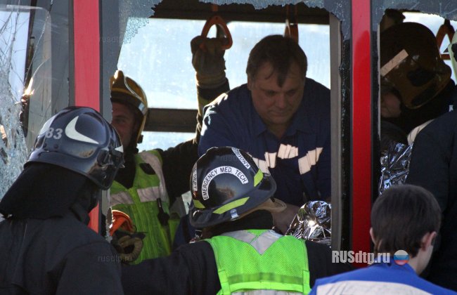 Маршрутка и автобус лоб в лоб столкнулись на Бесединском шоссе