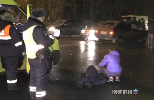 В Казани «девятка» насмерть сбила пешехода