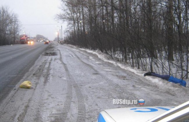 В Рязани водитель грузовика сбил женщину и скрылся с места ДТП