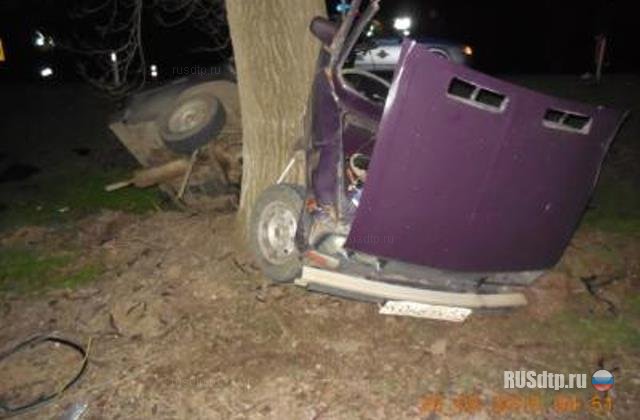 Два человека погибли при столкновении «Жигулей» с деревом на Кубани