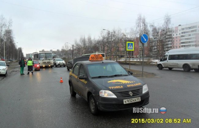 В Ярославле водитель «Рено» сбил бабушку и внучку на пешеходном переходе
