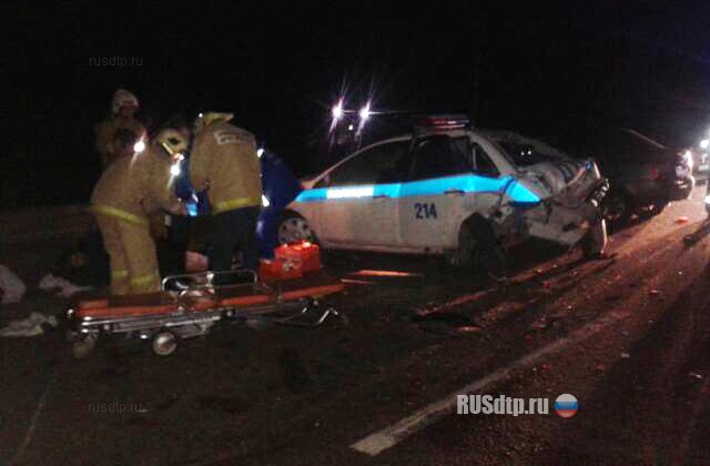 Пьяный водитель столкнулся с автомобилем ДПС на трассе М-3 «Украина»