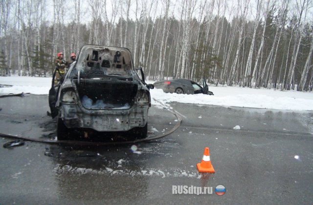 Уснувший водитель «Audi» въехал в машину с пожилыми супругами