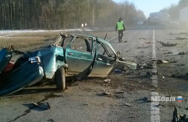 Под Ульяновском в жутком ДТП погибли три человека
