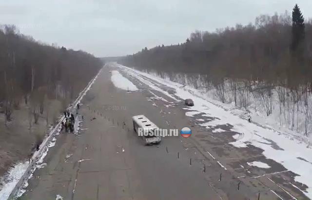 Росавтодор проверил тросовые ограждения на прочность Росавтодор проверил тросовые ограждения на прочность