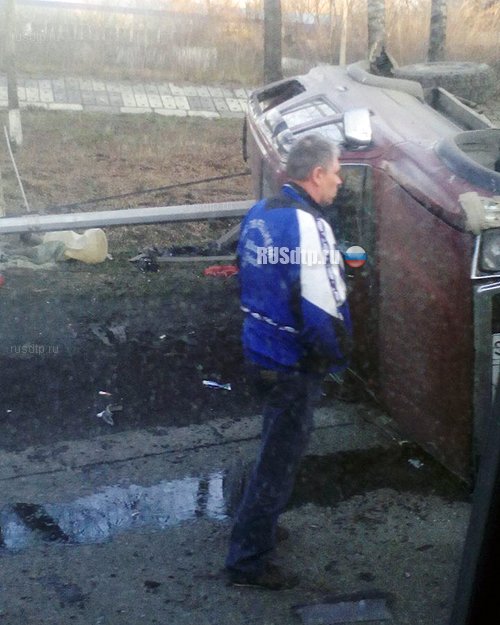 В Новокузнецке пьяного водителя выбросило из машины