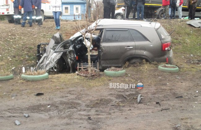 «КИА» столкнулся с грузовиком под Новгородом. Погиб пассажир легковушки