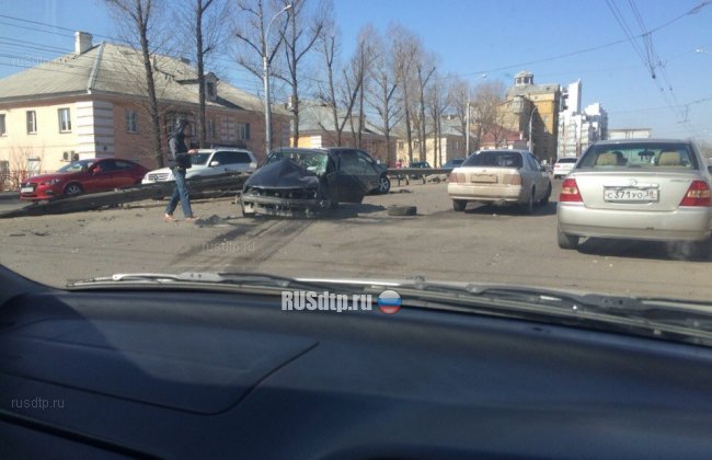 Крупное ДТП на улице Байкальской  в Иркутске