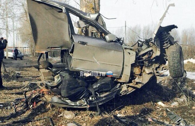 В Новодвинске «BMW» врезался в дерево. Водитель погиб