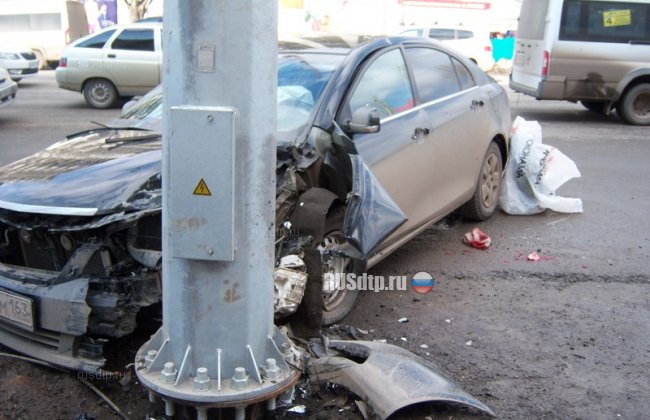 В Самаре при столкновении двух автомобилей погибла 75-летняя пенсионерка