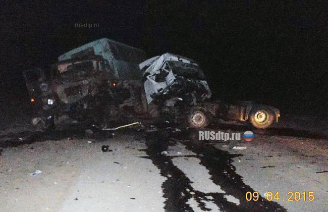 Два человека погибли при столкновении грузовиков в Волгоградской области