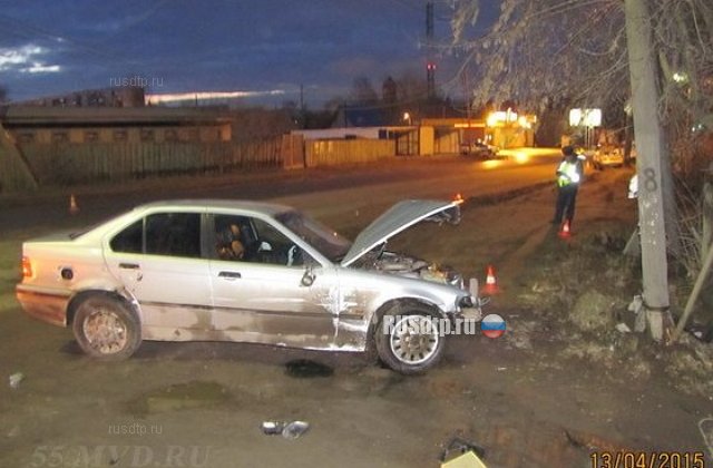 В Омске погиб водитель БМВ