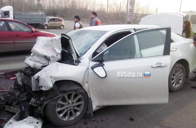 Водитель «Тойоты» погиб на автодороге «Северный Луч» в Челябинске