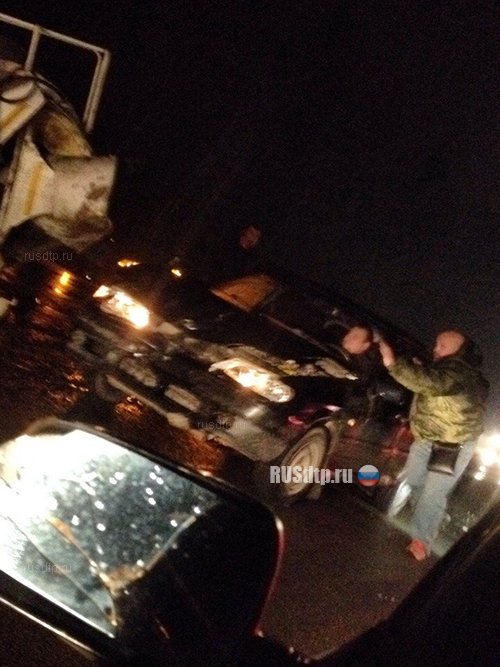 11 автомобилей столкнулись на Минском шоссе