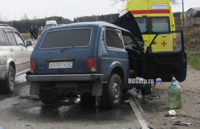 Двое погибли при столкновении автобуса с «Нивой» в Ленобласти
