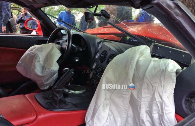 В Киеве в ДТП попал суперкар «Dodge Viper» стоимостью 25 миллионов