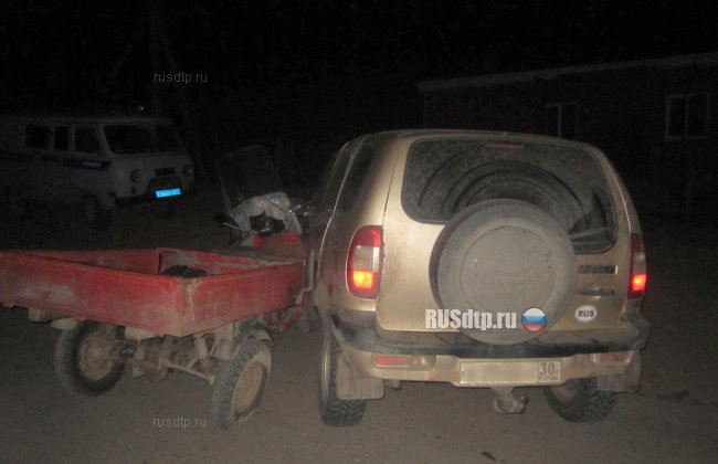 В Астраханской области в ДТП погиб водитель мотороллера