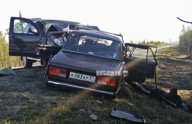В Мурманской области в ДТП с участием полицейских погибли 4 человека