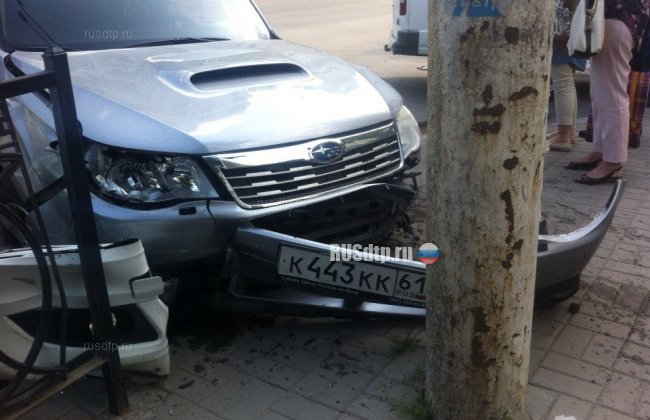 В Ростове-на-Дону пьяный водитель устроил массовое ДТП и сбил пешехода