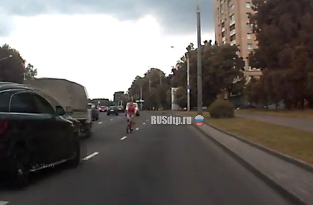 В Минске сбили велосипедистку