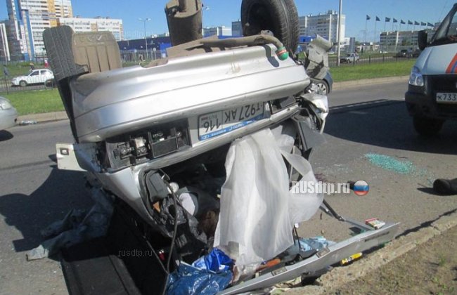 В Набережных Челнах пьяный уголовник на BMW устроил смертельное ДТП