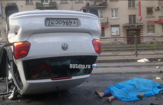23-летняя девушка разбилась на Заневском проспекте