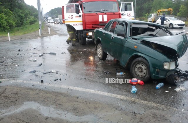 Один человек погиб при столкновении трех автомобилей в Петушинском районе