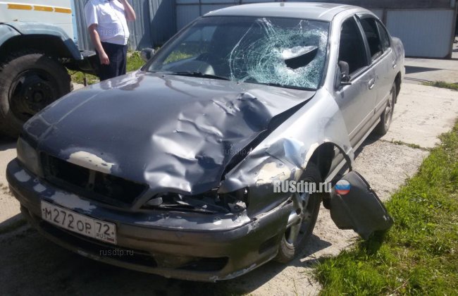 В Тюменской области водитель без прав сбил двоих пешеходов