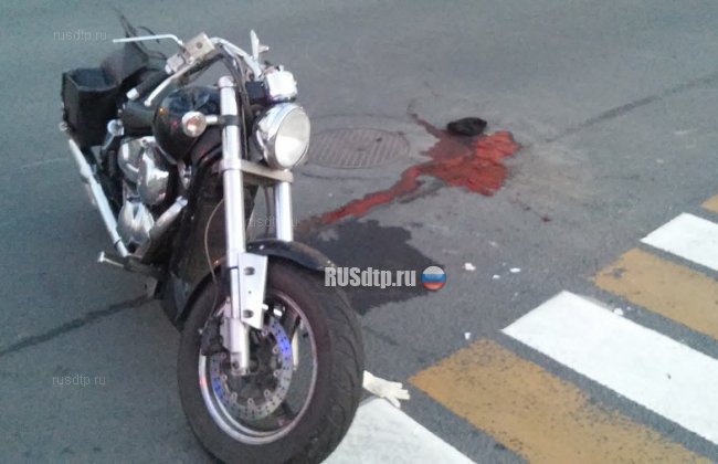 В Петербурге в ДТП погиб мотоциклист