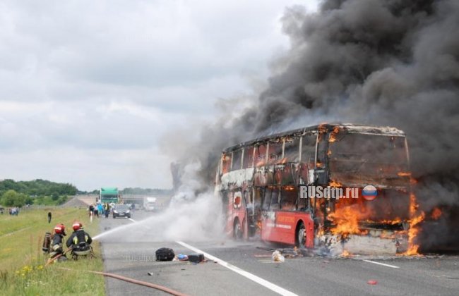 Сущий ад на автомагистрали в Польше