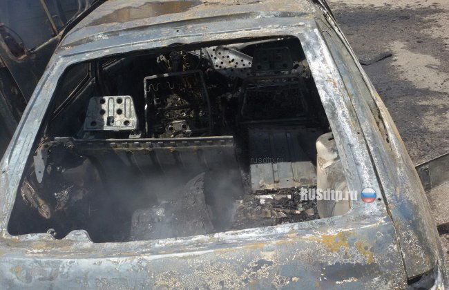 Два автомобиля взорвались в результате ДТП под Смоленском