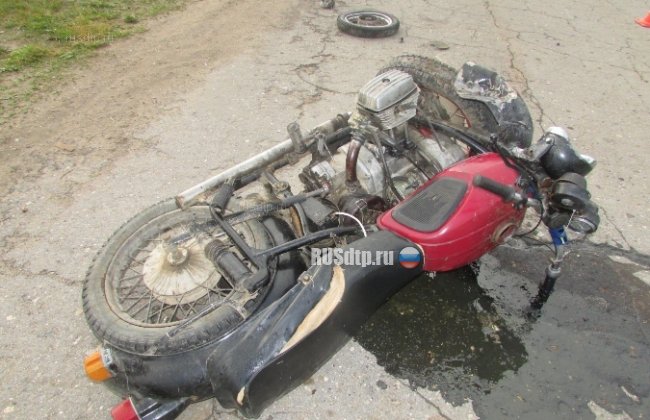 В Вологодской области столкнулись два мотоциклиста