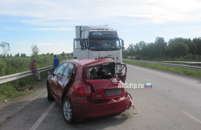 Трагический случай на трассе в Тюменской области