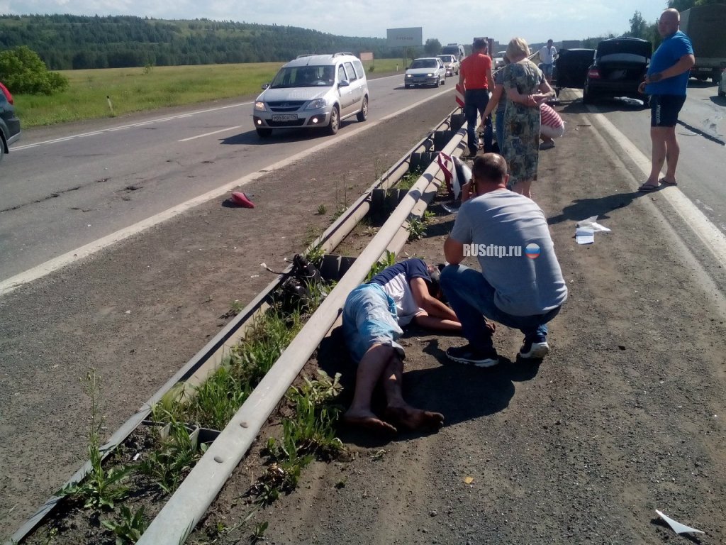 На трассе Челябинск-Троицк погибла девушка