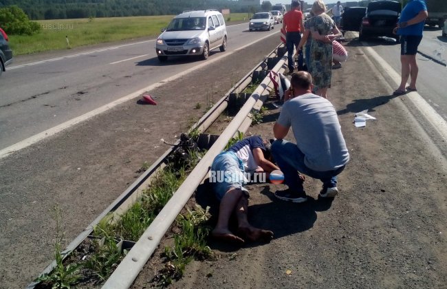 На трассе Челябинск-Троицк погибла девушка