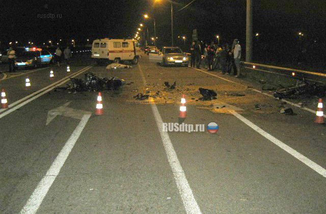 Два байкера погибли в лобовом столкновении мотоциклистов на Кубани