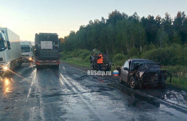 Два человека погибли в ночном ДТП на трассе  «Тюмень – Омск»