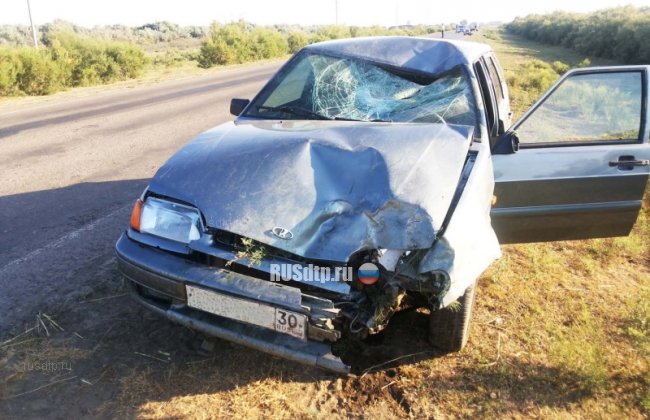 В Астраханской области уснувший водитель сбил мопедиста
