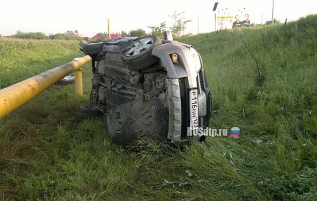 В Краснодарском крае погиб водитель