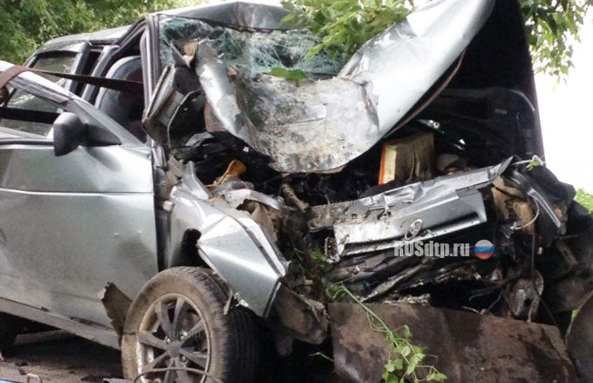 Два пассажира «Лады» погибли в результате ДТП в Ялге