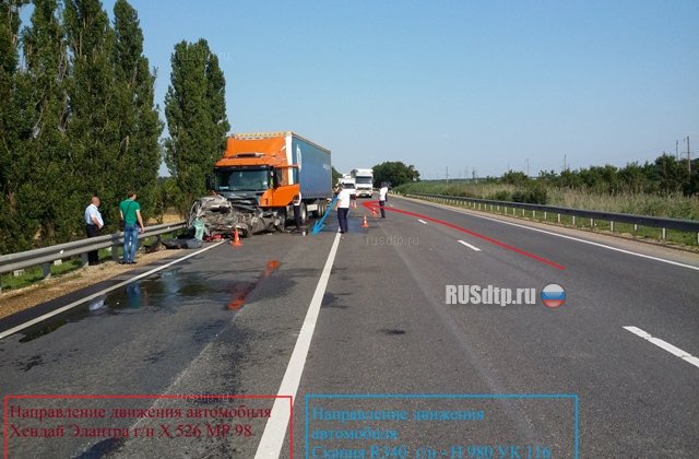 Водитель «Hyundai» погиб, выехав на встречку на трассе «Кавказ»