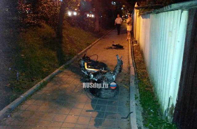 Двое жителей Перми разбились на мотоцикле в Сочи