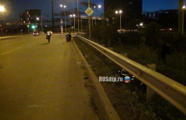 В Екатеринбурге погиб мотоциклист