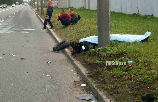 В Санкт-Петербурге при столкновении с Газелью погиб байкер