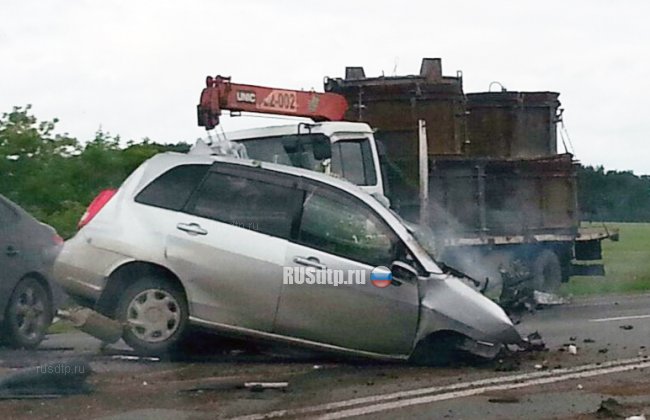 Двое погибли при столкновении трех автомобилей под Омском