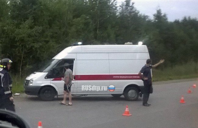Видеорегистратор очевидца зафиксировал ДТП на Выборгском шоссе