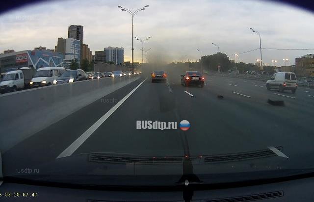 Взорвалось колесо