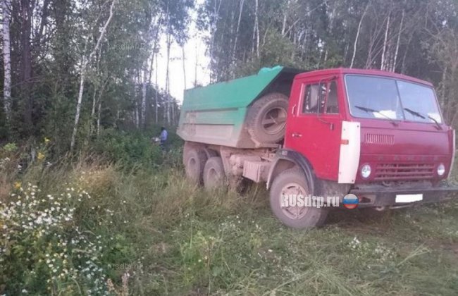 В Тульской области грузовик задавил спящего мужчину