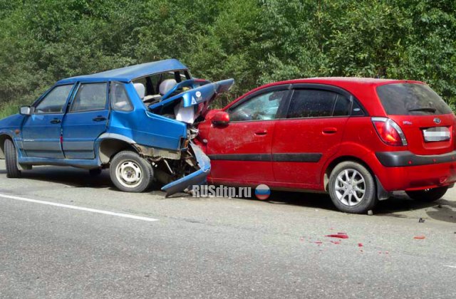 Опубликовано видео ДТП с участием 5 автомобилей на Суоярвском шоссе